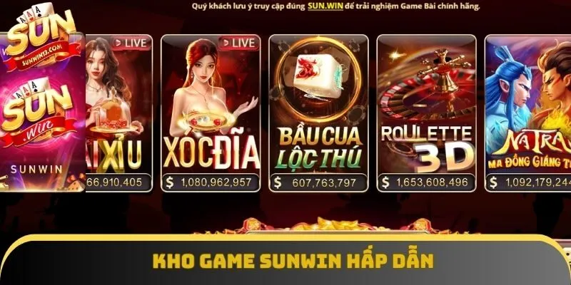 Giới thiệu Sunwin không thể bỏ qua kho game nổi bật